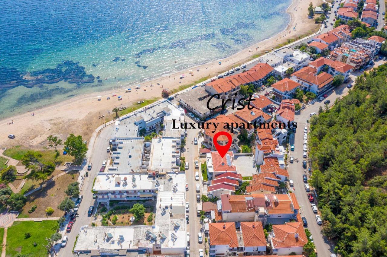 Crist Luxury Apartments Nea Poteidaia Buitenkant foto
